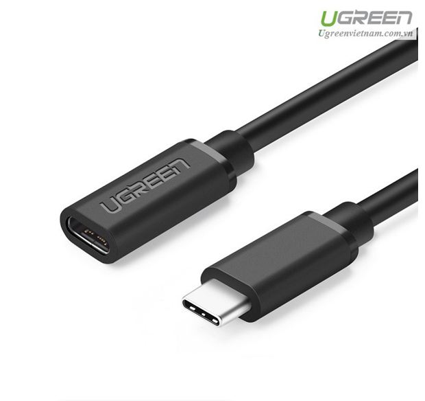 Cáp USB-C nối dài 50cm Ugreen 40574 - Hàng chính hãng