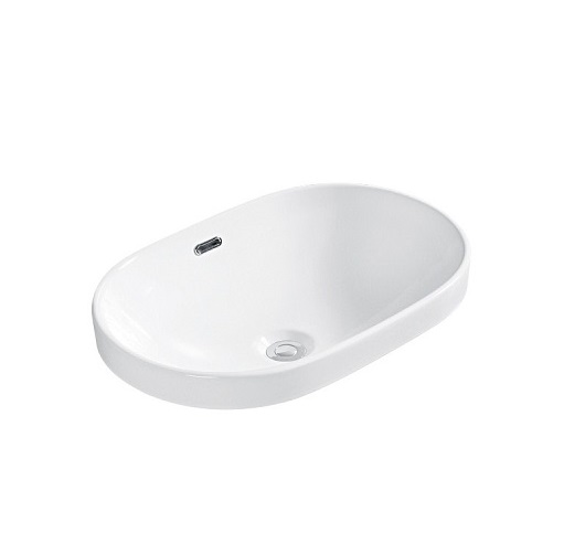 Chậu Lavabo Đặt Âm Vành Dương Bàn EVEREST EVE-L6011