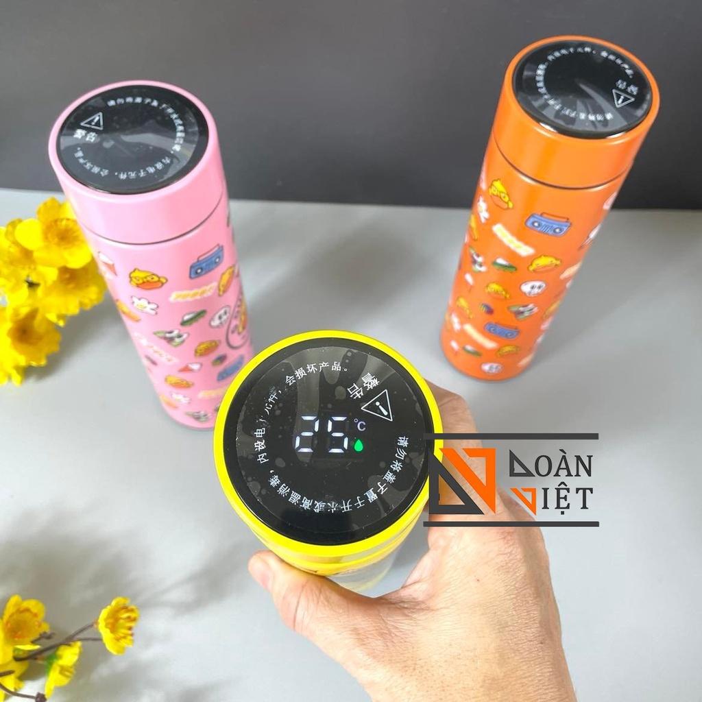 BÌNH GIỮ NHIỆT INOX SUS 304 500ml -GIỮ NHIỆT LÂU , RUỘT INOX 304, vỏ nhựa PP.