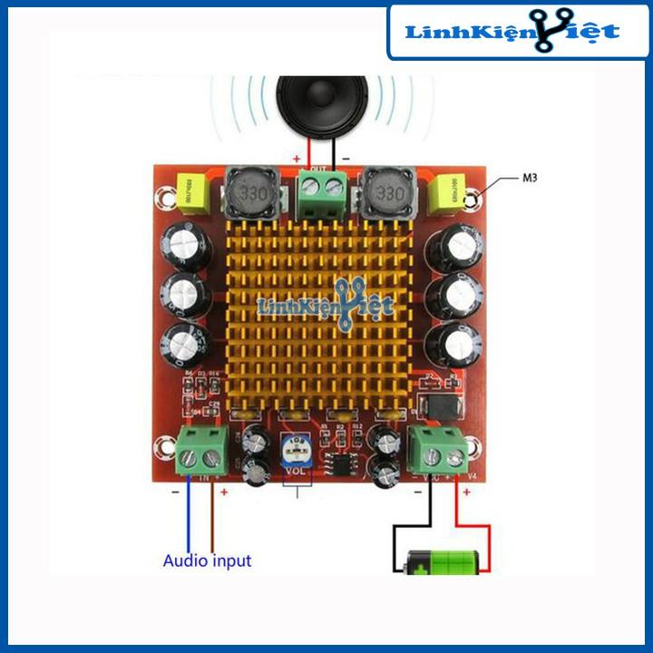 Module Khuếch Đại Âm Thanh Mono TPA3116 12-26VDC 150W V2