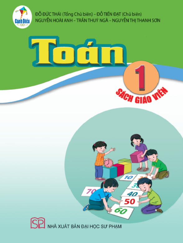 Sách Giáo Viên Toán Lớp 1 - Bộ Cánh Diều