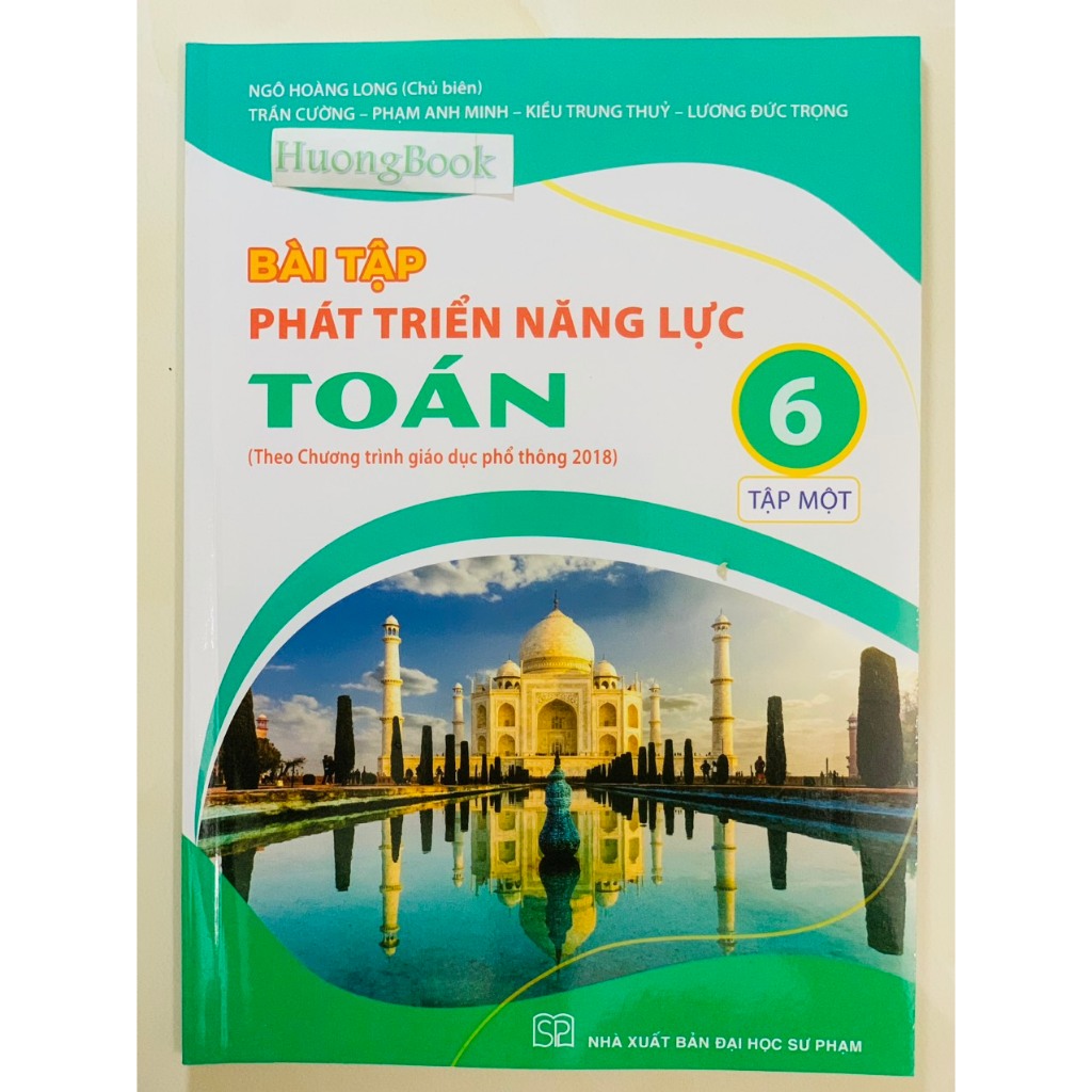 Sách - Bài tập phát triển năng lực Toán lớp 6 - NXB Đại học Sư phạm
