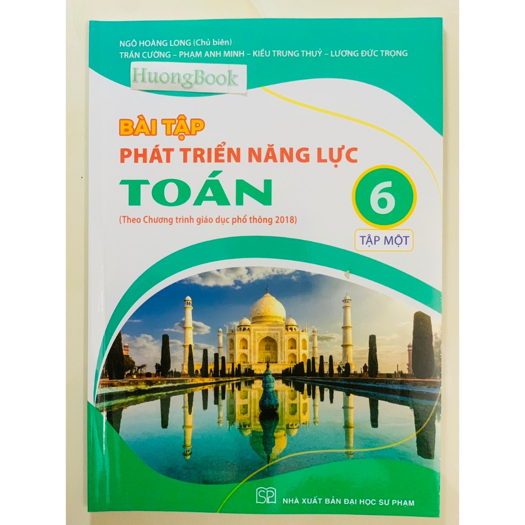 Sách - Bài tập phát triển năng lực Toán lớp 6 (tập 2) - NXB Đại học Sư phạm (SP)