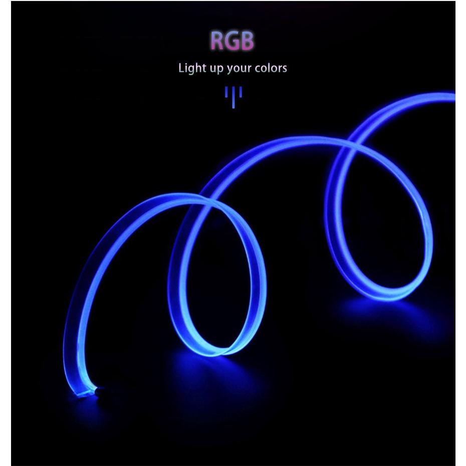 Dây Đèn Led Rgb USB 12V Trang Trí Nội Thất Xe Hơi