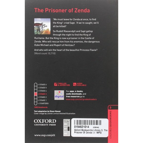 Oxford Bookworms Library (3 Ed.) 3: The Prisoner of Zenda MP3 Pack