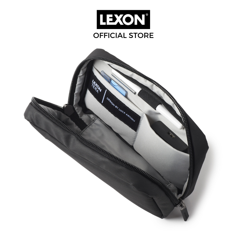 Túi đựng phụ kiện điện tử LEXON chống sốc kháng nước - TERA ORGANIZER POUCH - Hàng chính hãng