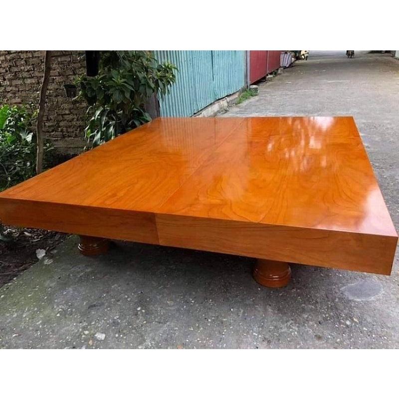 Phản chiếu ngựa 2 tấm vernia gỗ gõ