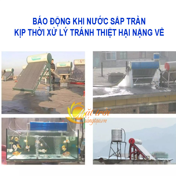 Báo động nước đầy, nước cạn 2in1