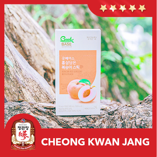 Nước Hồng Sâm Hàn Quốc Goodbase Tinh Chất Đào