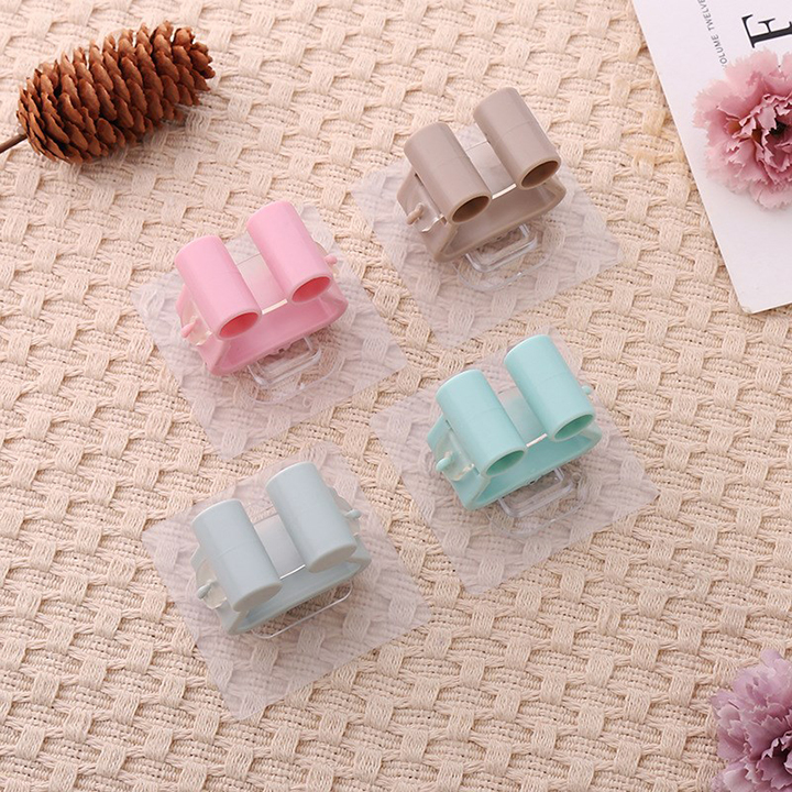 Móc treo chổi lau nhà và đồ dùng - Màu ngẫu nhiên