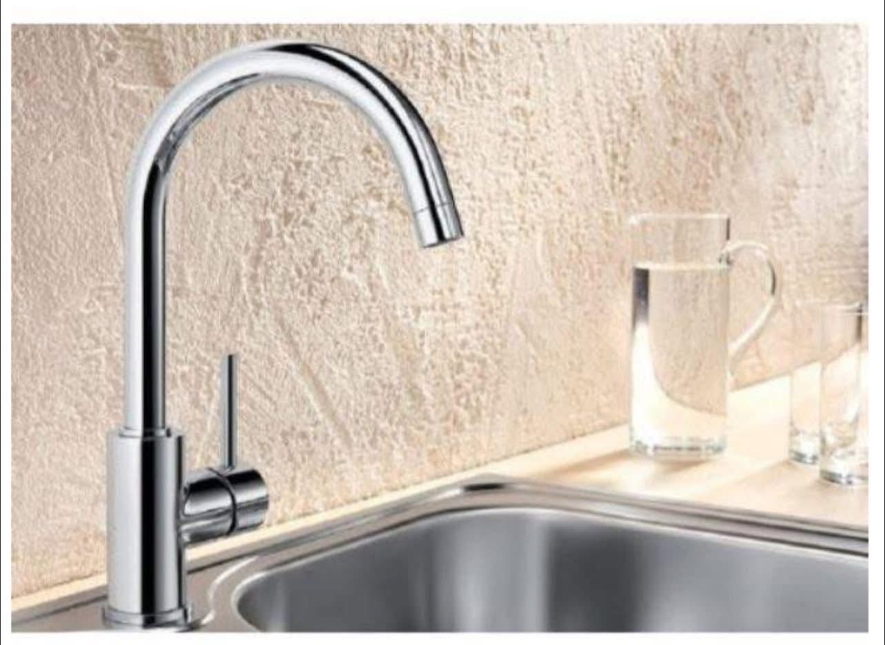 Vòi rửa bát nóng lạnh Blanco Mida Chrome 523284 hàng chính hãng