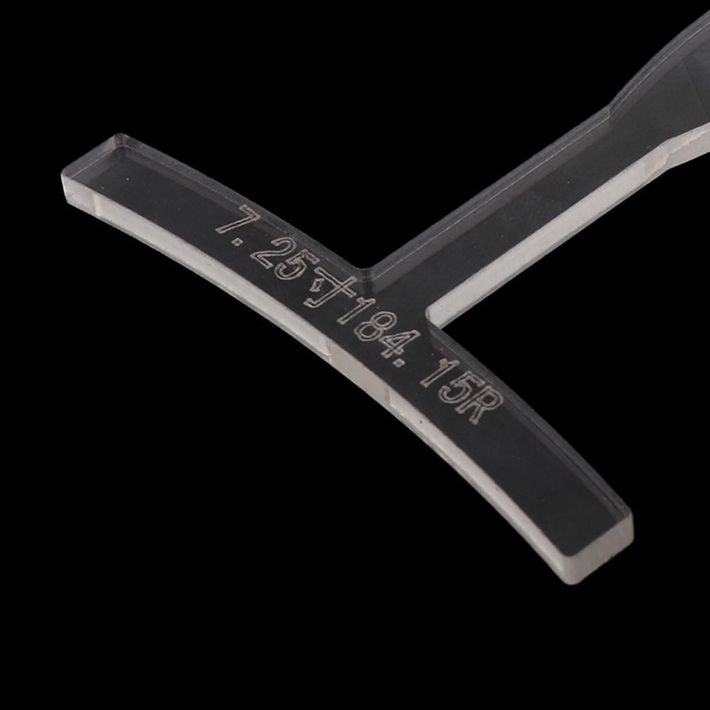 Electric Acoustic Guitar Bass Fingerboard Ruler Fret Ruler Luthier Tool