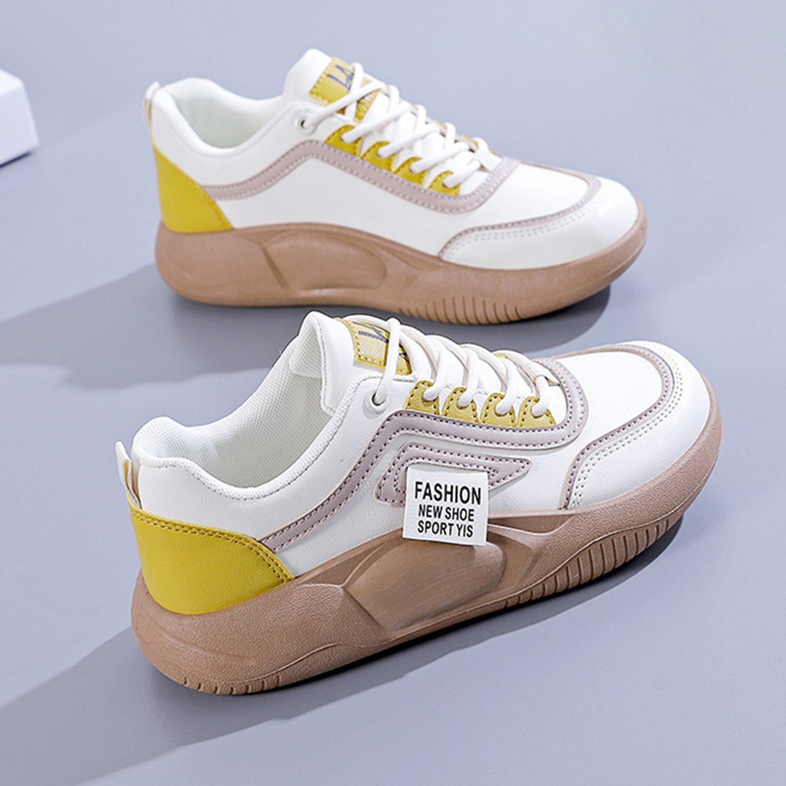 Thick Soled Women Casual Sneakers Nonslip Fashion Breathable Sports Shoes for Running
