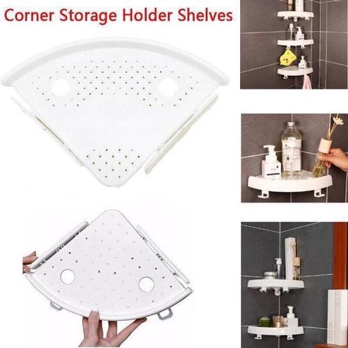 Kệ góc để đồ nhà tắm hút chân không