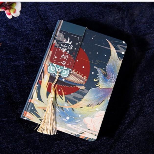 Sổ Tay Cổ Trang Vintage Làm Lưu Bút Viết Nhật Kí Bullet Journal Họa Tiết Thần Thoại