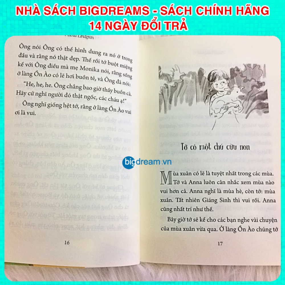 Làng Ồn Ào Văn Học Kinh Điển Cho Thiếu Nhi - Truyện Cho Bé - Làng ồn ào vui ơi là vui và Lũ trẻ làng ồn ào (Bộ 2 quyển)