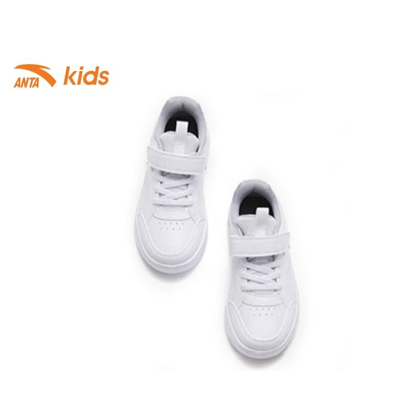 Giày đế bằng bé trai Anta Kids kiểu dáng đường phố năng động, quai dán tiện lợi 332319982S-3