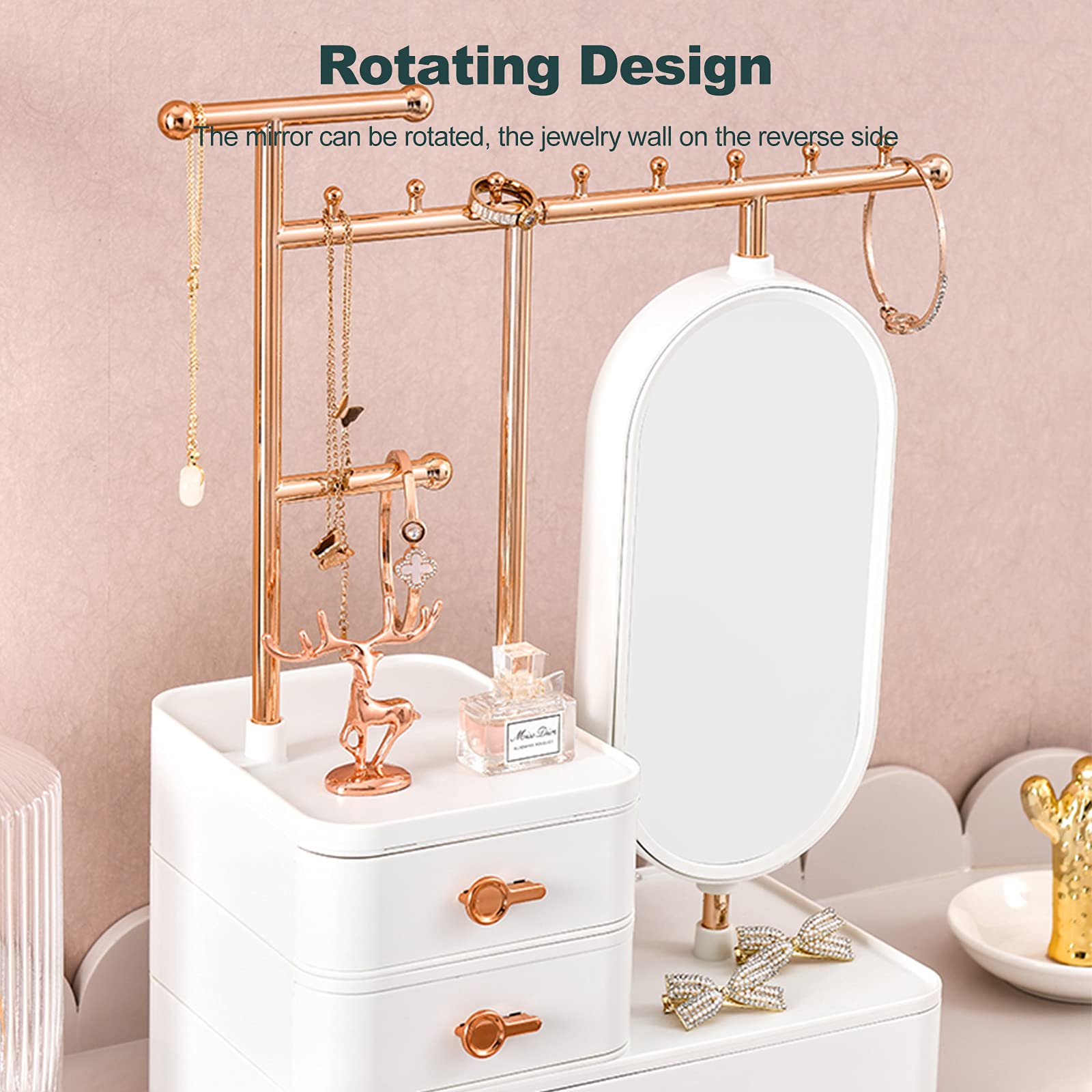 Giá trưng bày đồ trang sức Galatée có gương