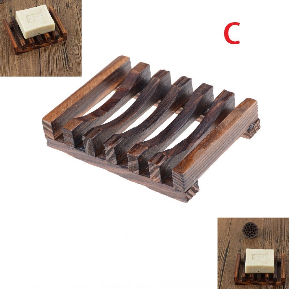 Khay Dĩa Đựng Xà Phòng handmade Bằng gỗ tự nhiên – Natural Wood Soap Tray Holder Bathroom, decor trang trí phòng tắm theo phong cách gần gũi với môi trường