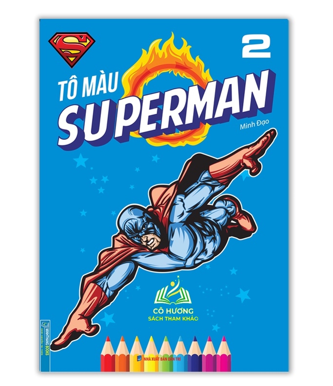 Sách-Tô màu SUPERMAN tập 2 (tái bản)