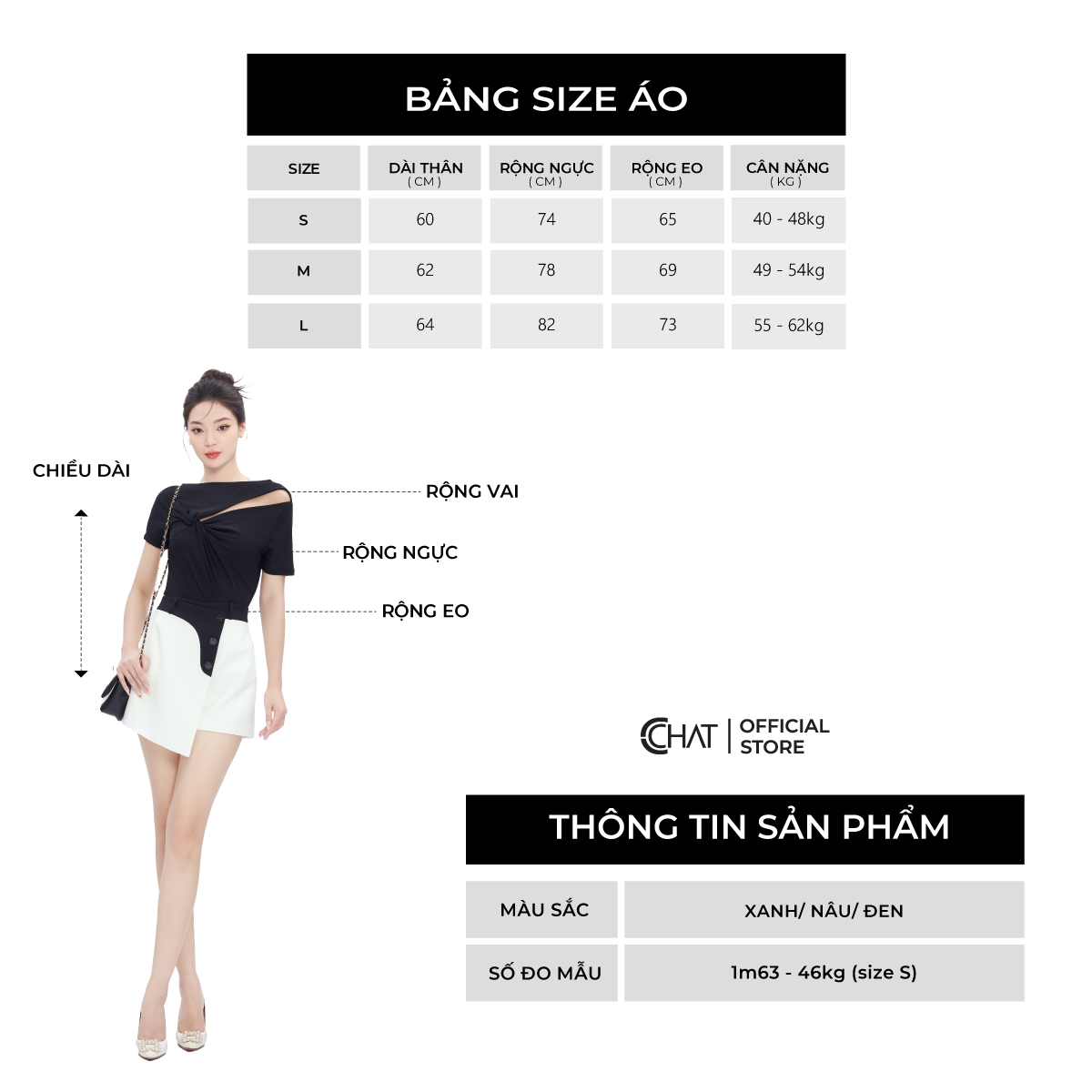 Áo Thun Kiểu Xoắn Bên Ngực Dáng Ôm Chất Vải Mềm Mịn Co Giãn 4 Chiều 53TNC2039OT
