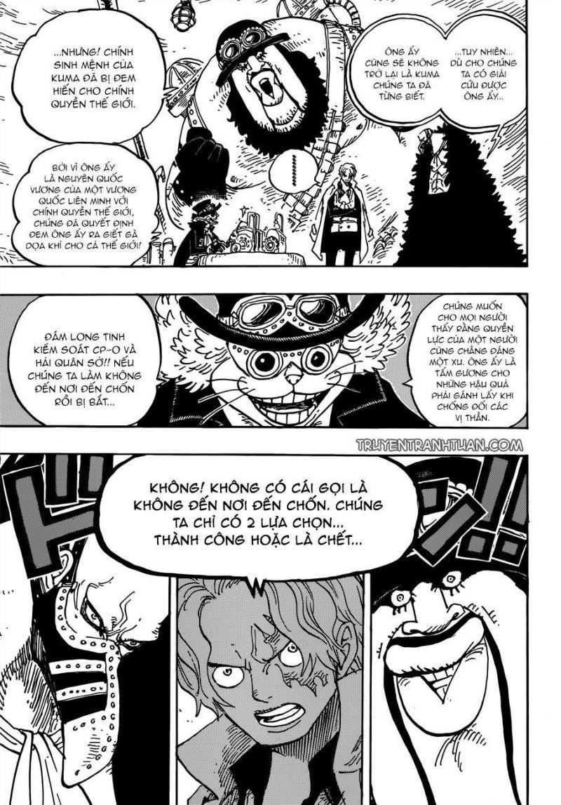 đảo hải tặc - one piece chapter 908 9