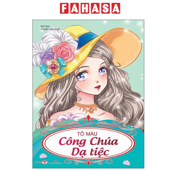 Sách - Tô Màu Công Chúa Dạ Tiệc