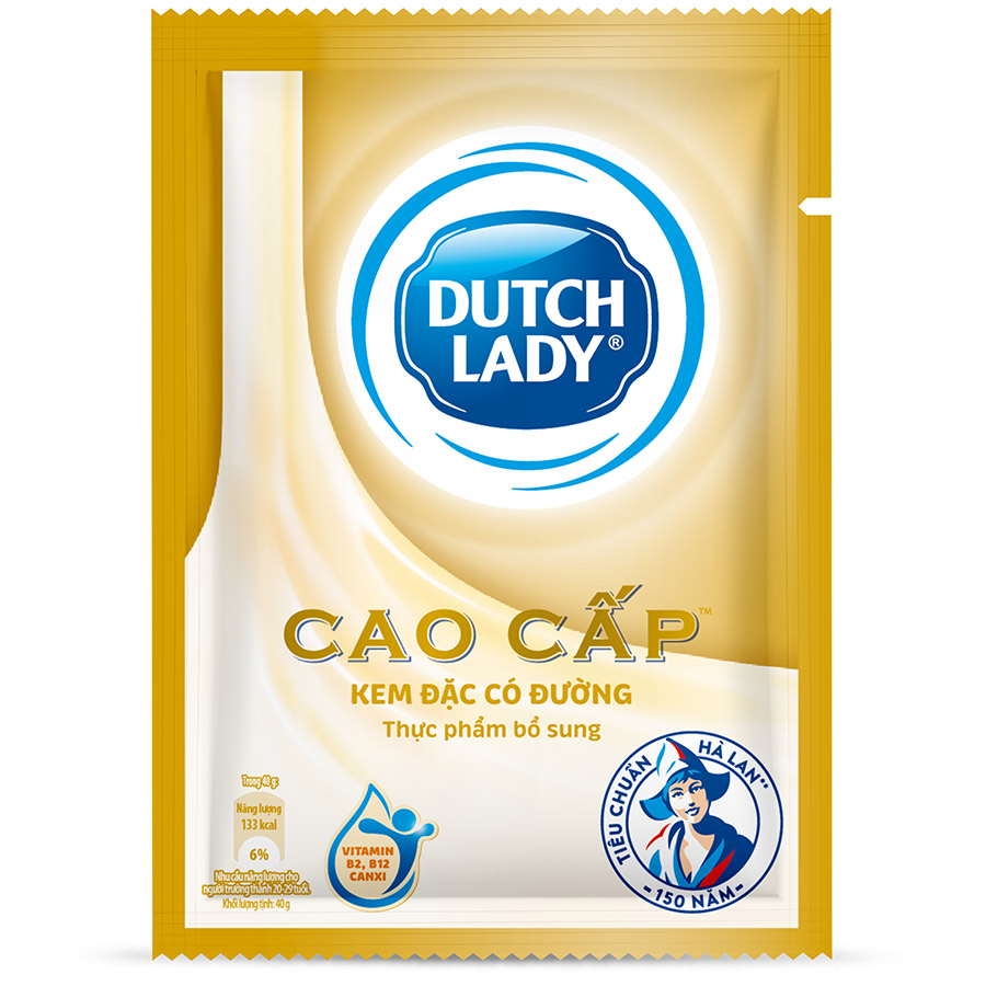 Thùng 120 gói sữa đặc có đường Dutch Lady  (120 gói x 40g)