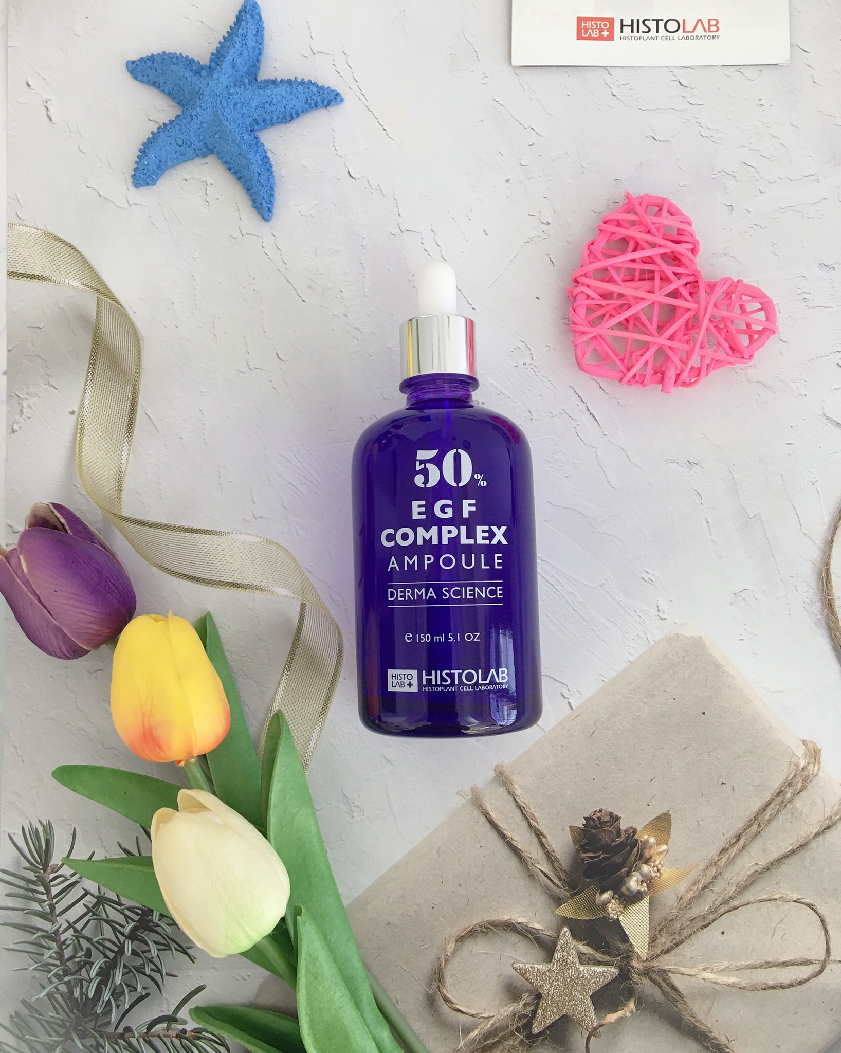 Serum Tinh Chất Tế Bào Gốc Trẻ Hóa Da Histolab 50% Egf Complex Ampoule Derma Science