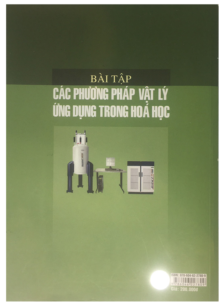 Bài tập các phương pháp vật ly ứng dụng trong hóa học