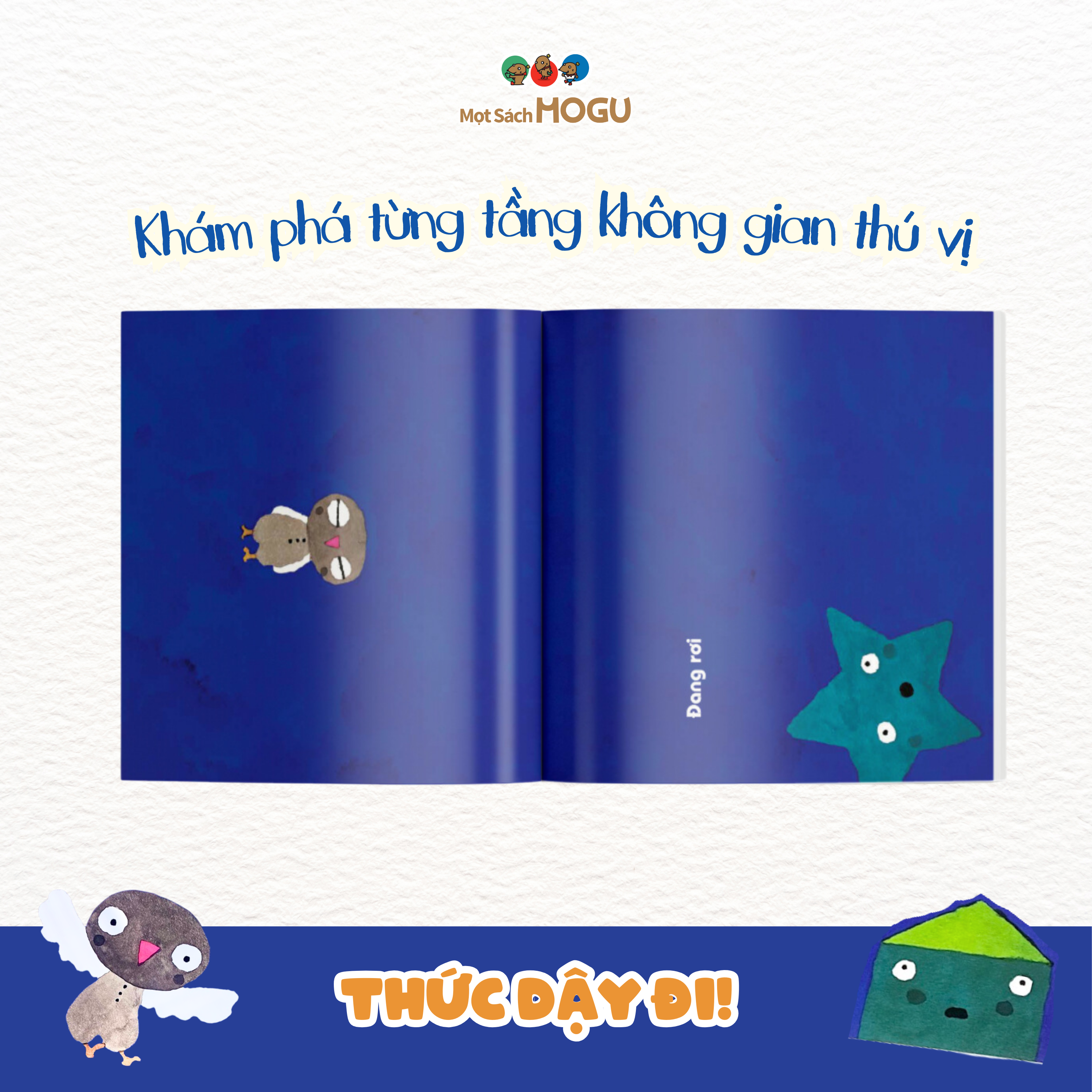 Truyện Ehon bé 1-2-3 tuổi - Thức dậy đi