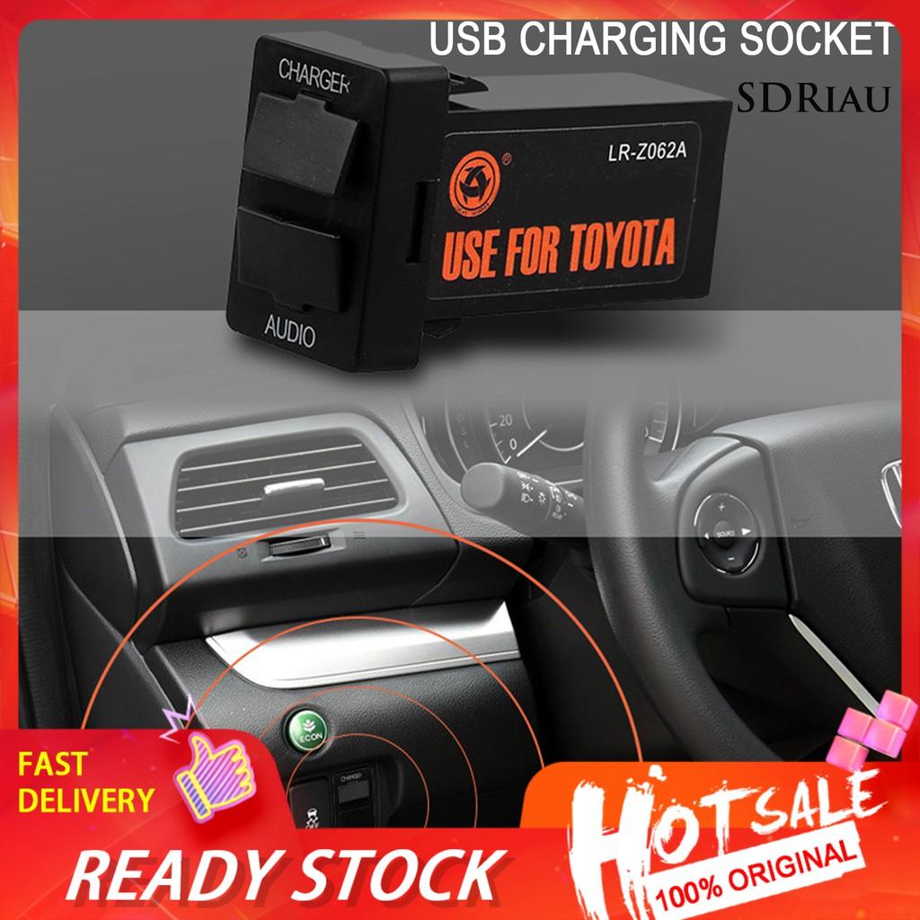 Đầu Sạc Usb Qc 3.0 Cho Xe Toyota / Honda