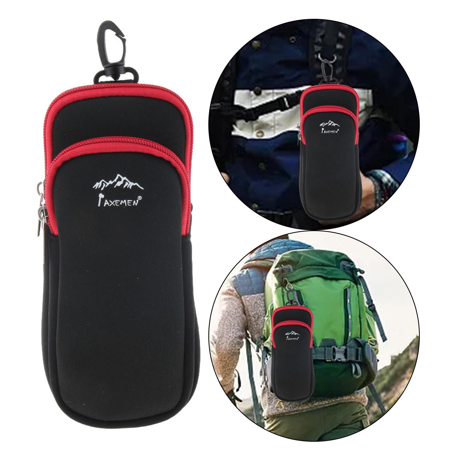 Phone Holder Storage Bag Climbing Running Black