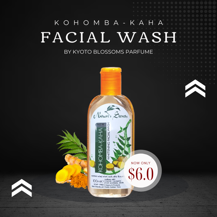 Sữa rửa mặt trắng da giảm mụn Kohomba - Kaha Facial Wash 100ml