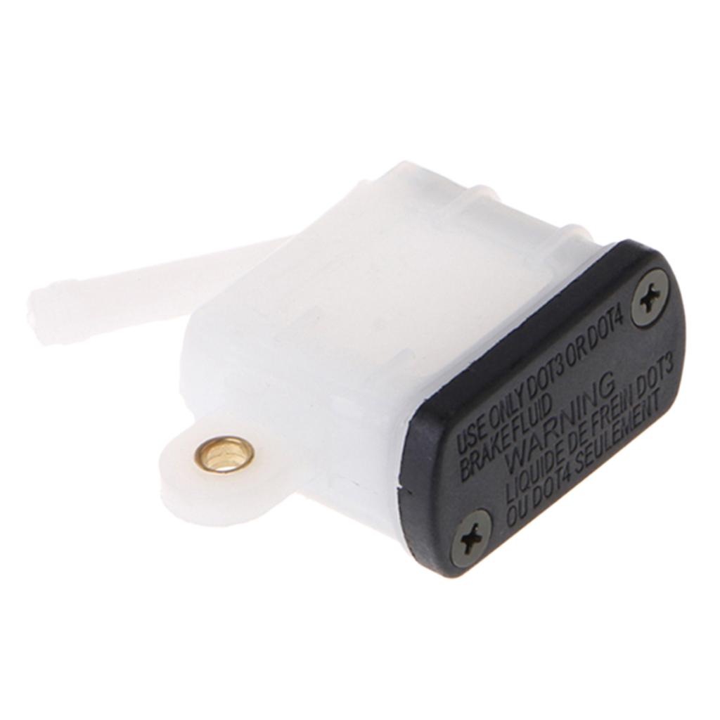 2xMotorcycle Rear Brake Master Cylinder Tank Oil Cup Fluid Bottle Reservoir