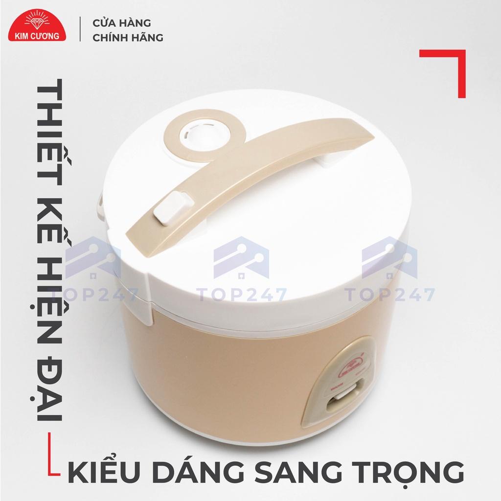 Nồi Cơm Điện Kim Cương 1.8 Lít Nắp Gài - Hàng Chính Hãng