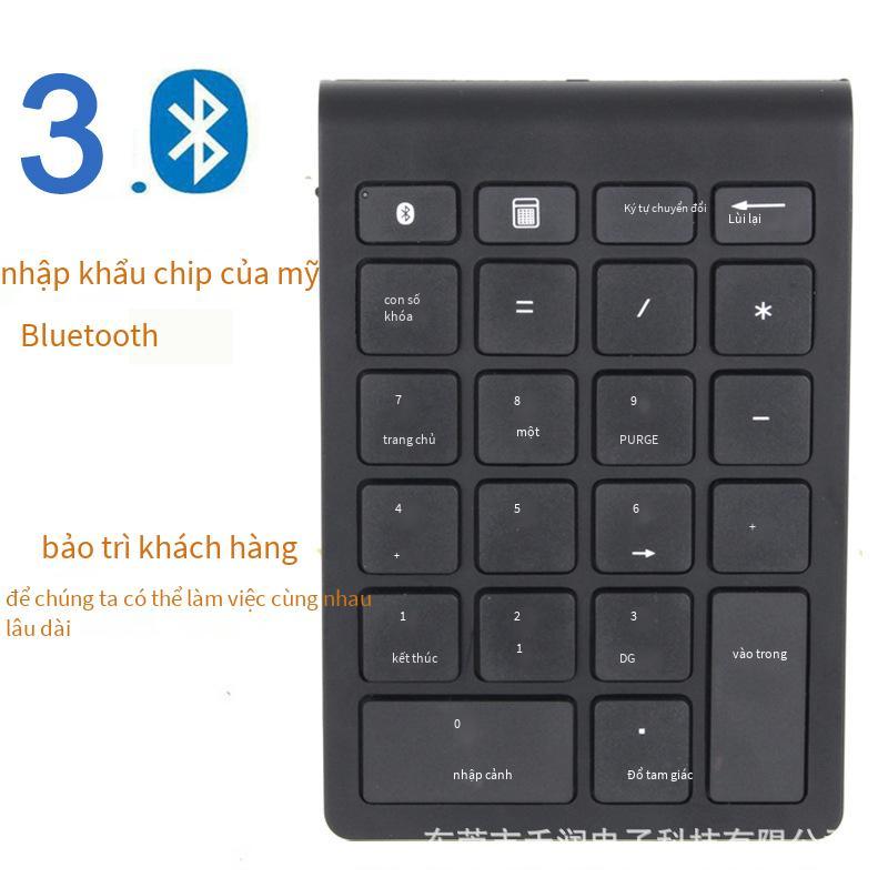 Khuyến mại 22 phím Bluetooth không dây 2.4G kỹ thuật số bàn phím máy tính xách tay bàn phím máy tính văn phòng không dây bàn phím kỹ thuật số di động