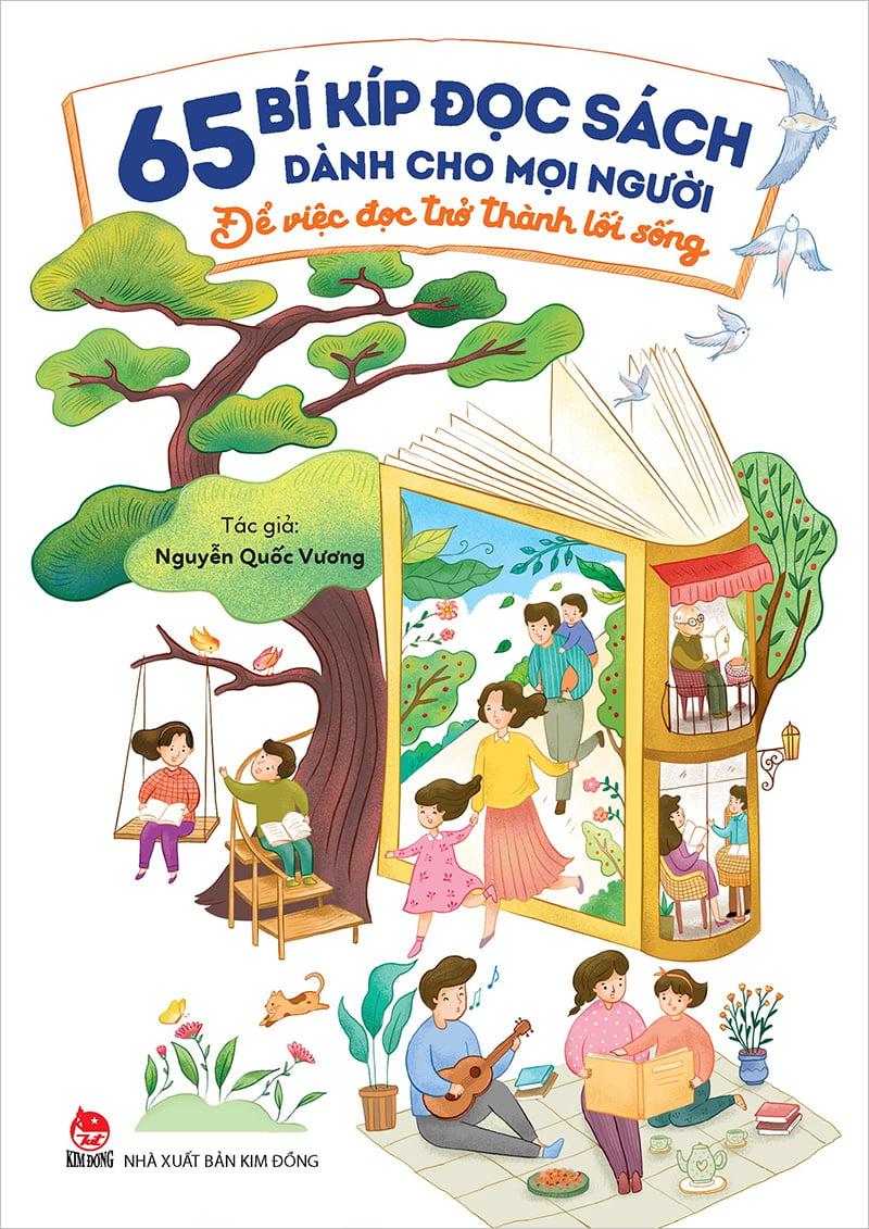 Kim Đồng - 65 bí kíp đọc sách dành cho mọi người - Để việc đọc trở thành lối sống