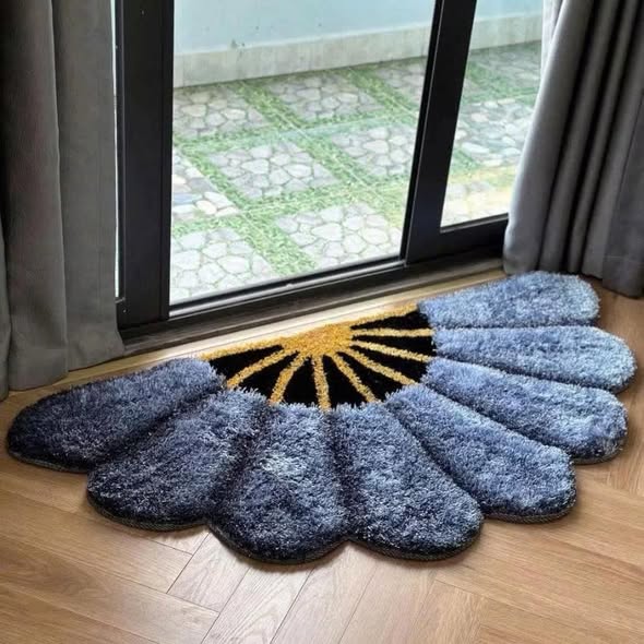 Thảm lông quạt sang xịn độc đáo, hiện đại