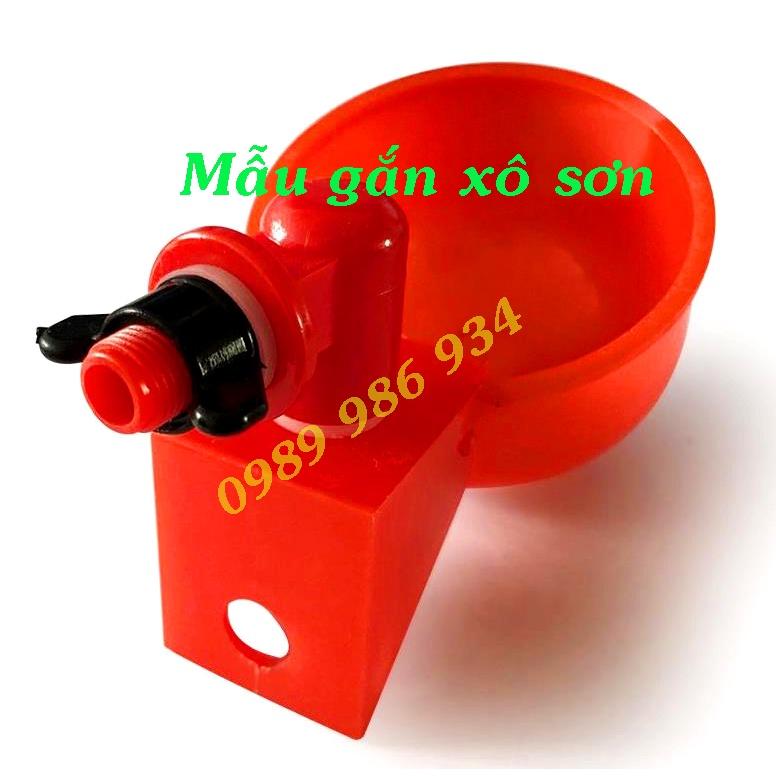 Máng uống tự động cho gà ngan vịt loại đẹp dày dễ sử dụng