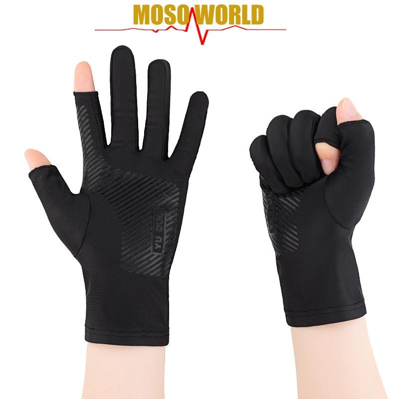 Găng tay MOSOWORLD hở ngón chống trượt thoáng khí dùng khi lái xe dành cho nam