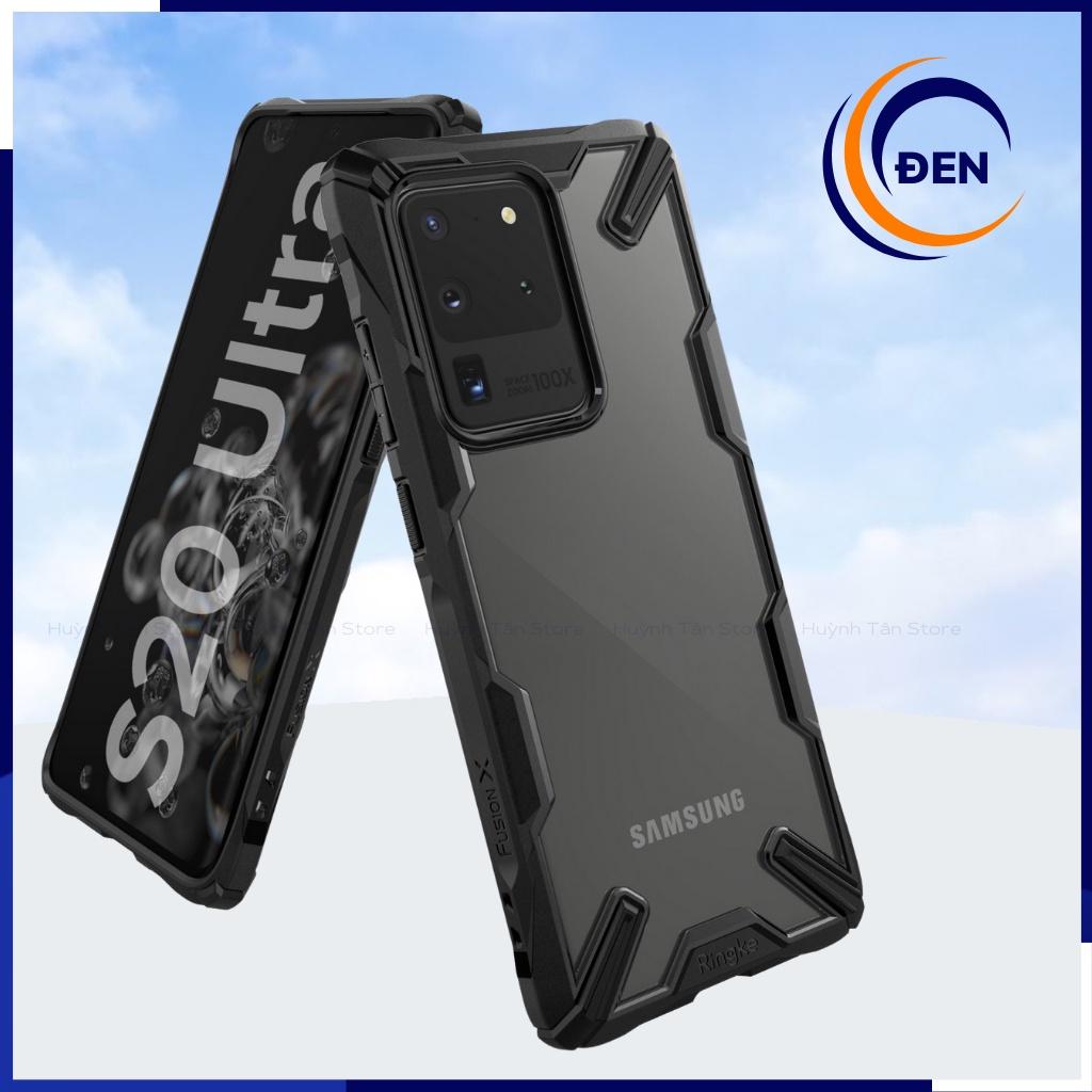Ốp lưng s20 ultra RINGKE chính hãng trong suốt chống sốc FUSION X chống ố vàng phụ kiện điện thoại huỳnh tân - Hàng nhập khẩu