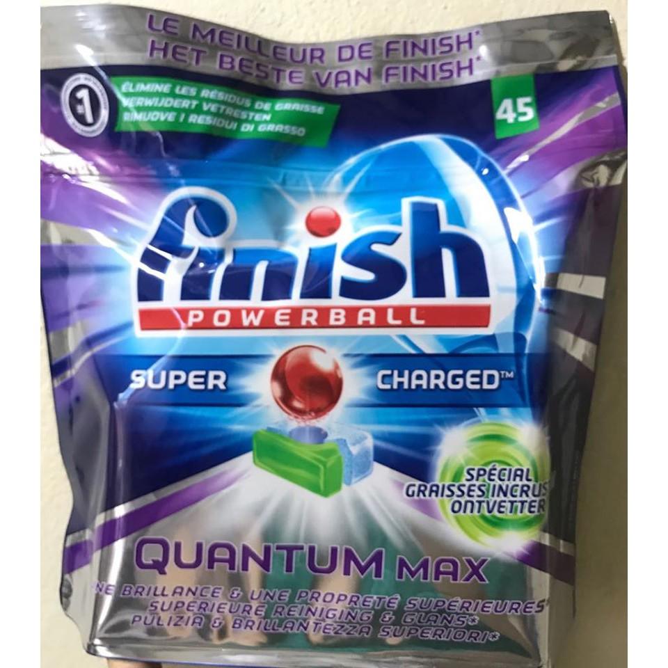 Viên rửa bát mới Finish Quamtum siêu cao cấp 60 viên