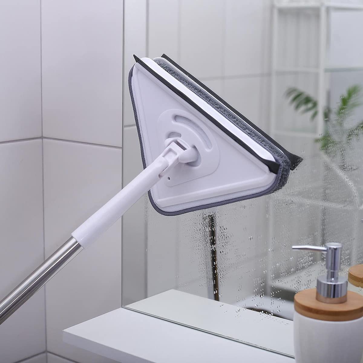 Cây lau đa năng hình tam giác xoay 180 độ - 3 thanh nối dài 1,5m