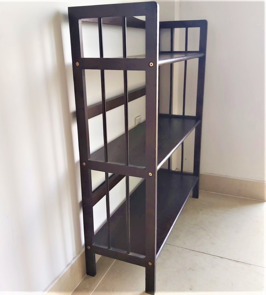 Kệ Gỗ Trang Trí, Kệ Sách 3, 4 Tầng Ngang 80cm Dày Dặn Chắc Chắn - Hàng VN Xuất Khẩu