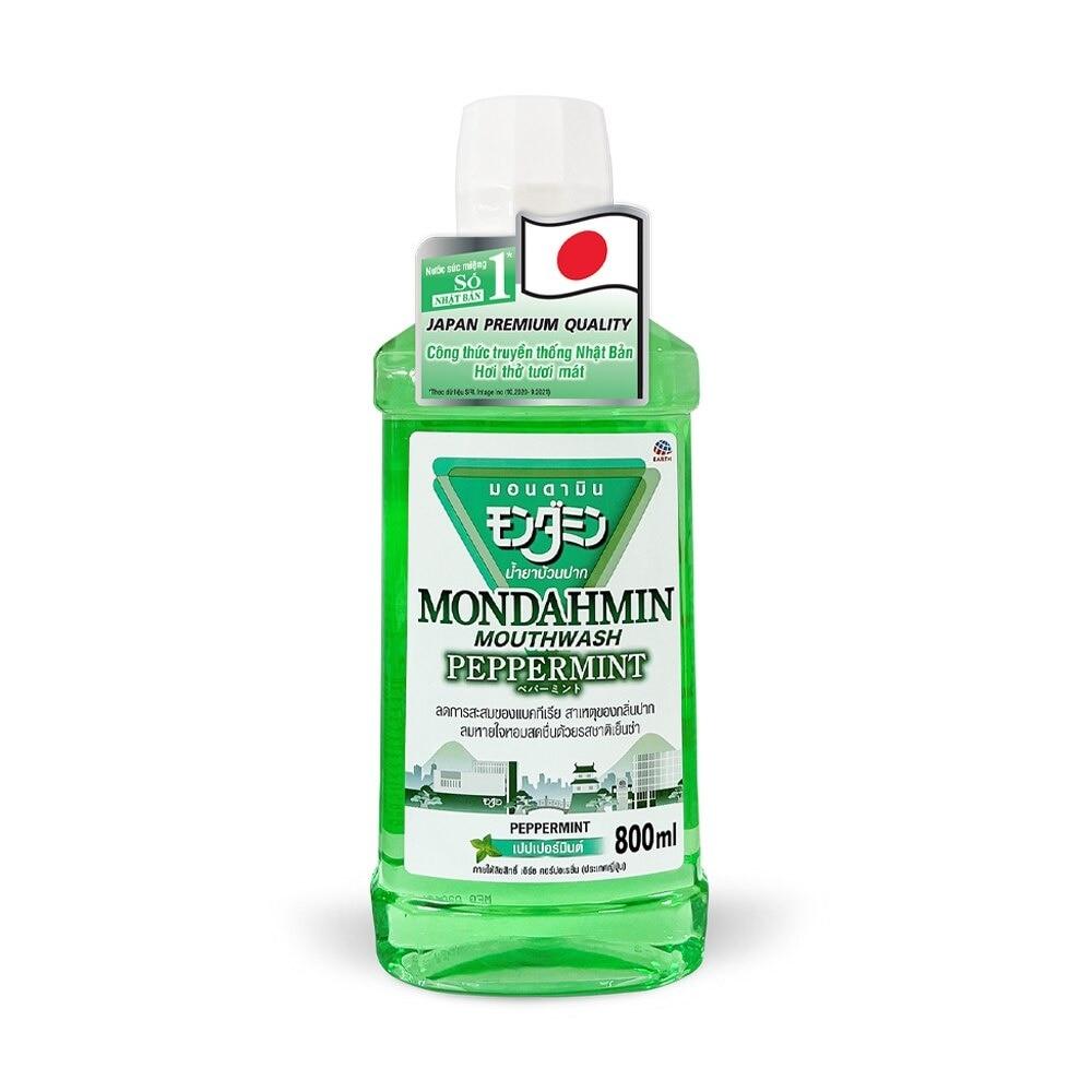 Nước Súc Miệng Mondahmin Vị Bạc Hà Peppermint 800ml