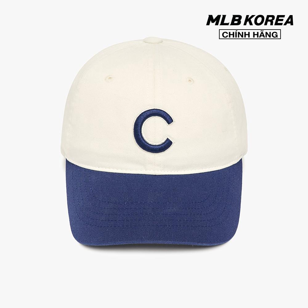 MLB - Nón bóng chày unisex Basic Color Block Unstructured 3ACP3303N