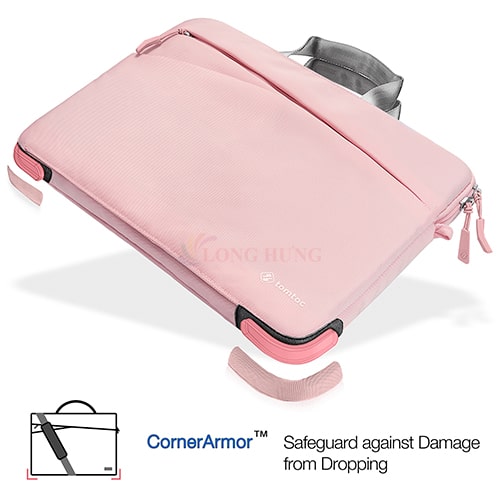 Túi xách chống sốc Tomtoc Versatile-A45 Laptop Shoulder Bag Mbook 13 inch A45-C01 - Hàng chính hãng