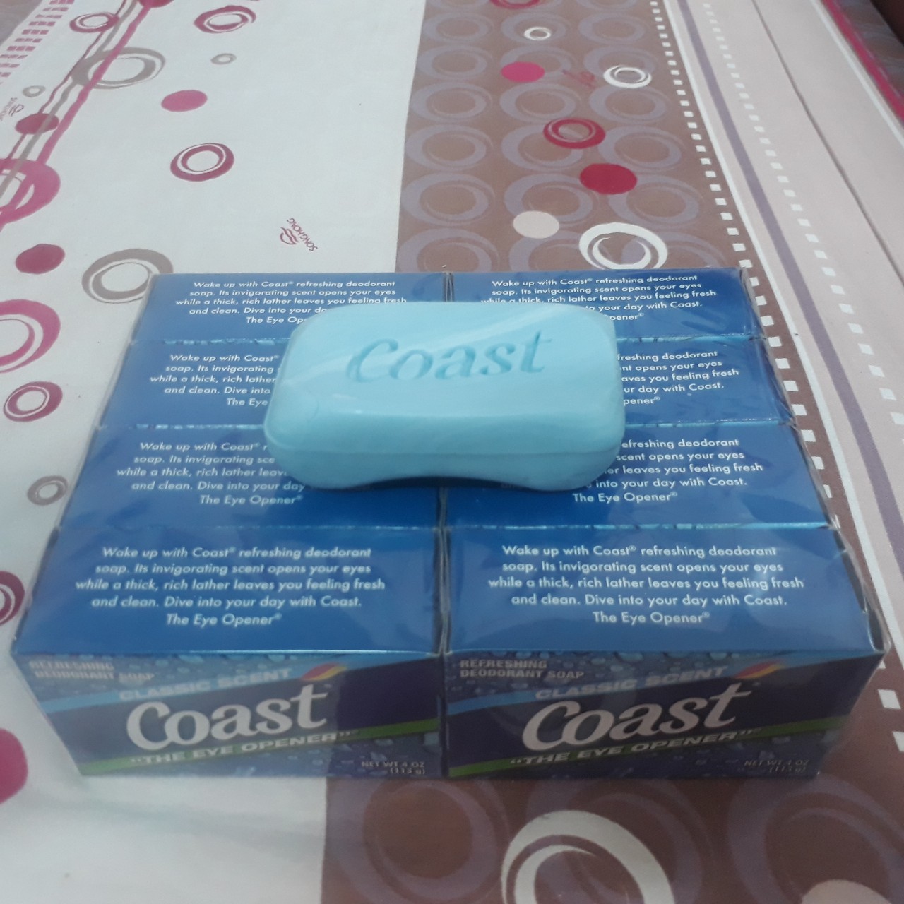 Xà Bông Cục Coast Classic Scent Refreshing Deodorant Lốc 8 X 113g