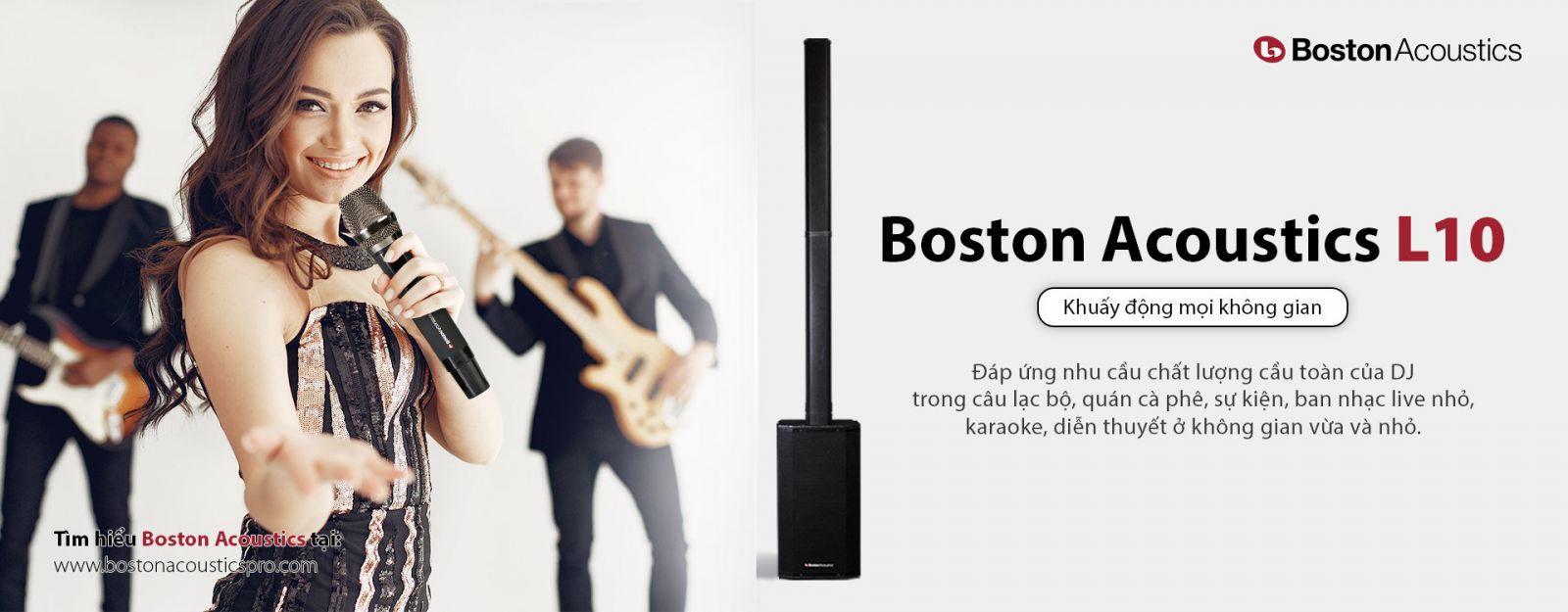 LOA Boston Acoustics L10 HÀNG CHÍNH HÃNG NEW 100%